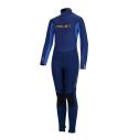 Kids Wetsuit PL Grommet Steamer 5/3 (DL) Blue/Orange