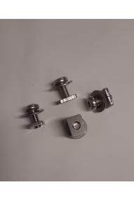 Hydrofoil Plate M8 x 20 mm Screw Mounts inox - different screw length