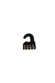 Pulley-Hook Aluminium 4 rollers - 20 mm
