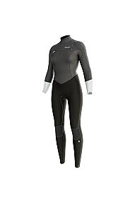 Wetsuit PL Fire Steamer Free-X 5/4 GBS Bk/Gr/Si