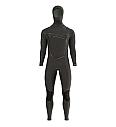 Wetsuit Prolimit Predator St. Free-X 4/3 GBS Hooded Bk